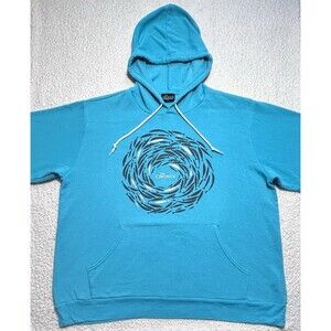 The Chosen Against The Current Teal Hoodie 2X XXL TV Series Christian Fish New
